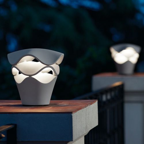 Tischlampe - CORNET B/27 - BOVER Barcelona - Polyurethan / modern / mit Kabel