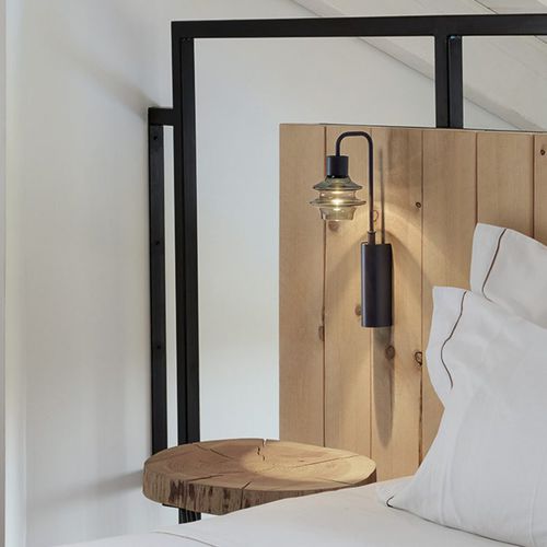 Moderne Wandleuchte - DRIP/DROP A/02 - BOVER Barcelona - für den Innenraum / Aluminium / geblasenes Glas