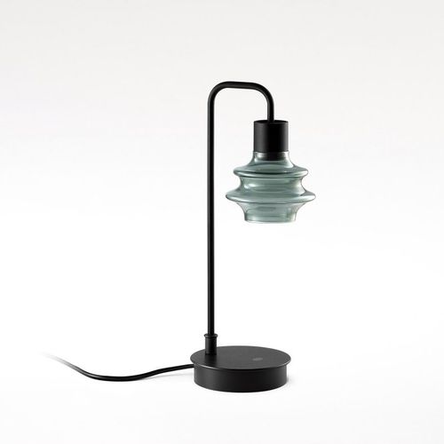 Tischlampe - DRIP/DROP M/36 - BOVER Barcelona - Aluminium / geblasenes Glas / Borosilikatglas