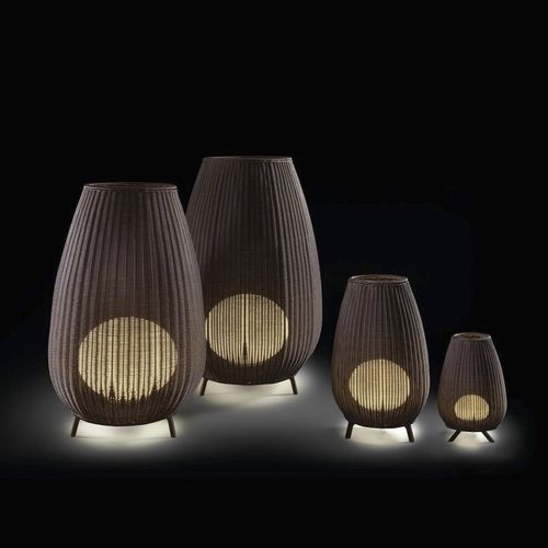 Bodenlampe - AMPHORA - BOVER Barcelona - Aluminium / Polyethylen / Synthetikfaser