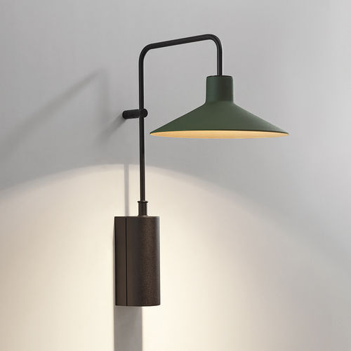 Moderne Wandleuchte - PLATET A/01 - BOVER Barcelona - für Außenbereich / Aluminium / Glas