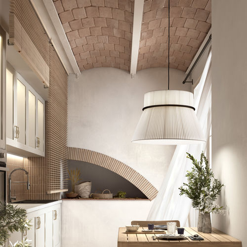 Hängelampe - FOLIE S/60 - BOVER Barcelona - Stahl / modern / mit Kabel