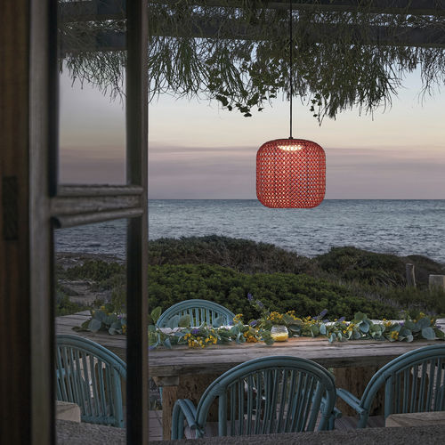Hängelampe - NANS S/31 - BOVER Barcelona - Aluminium / Edelstahl / Polycarbonat