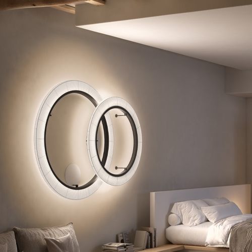 Moderne Wandleuchte - RODA PF/120 - BOVER Barcelona - für den Innenraum / Aluminium / Stahl