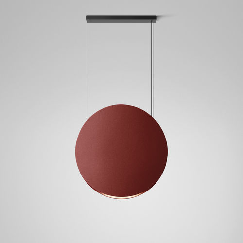 Hängelampe - NOREN S/100 - BOVER Barcelona - Aluminium / Stoff / modern