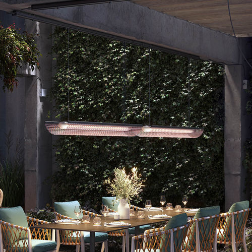 LED-Schienenleuchte - NANS BALIS PF/140/2L Outrack - BOVER Barcelona - linear / Aluminium / Edelstahl