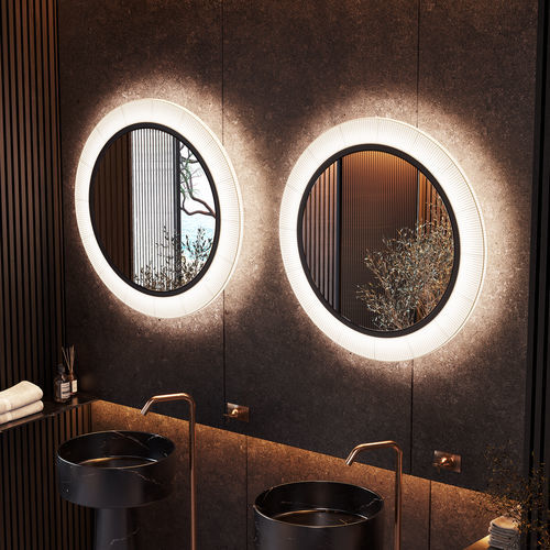 Moderne Wandleuchte - Roda PF/90 - BOVER Barcelona - für den Innenraum / Aluminium / ringförmig