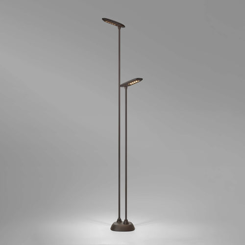 Leuchtpoller für Garten - Birdie - Set 2 140L-100L - BOVER Barcelona - modern / Aluminium / Edelstahl