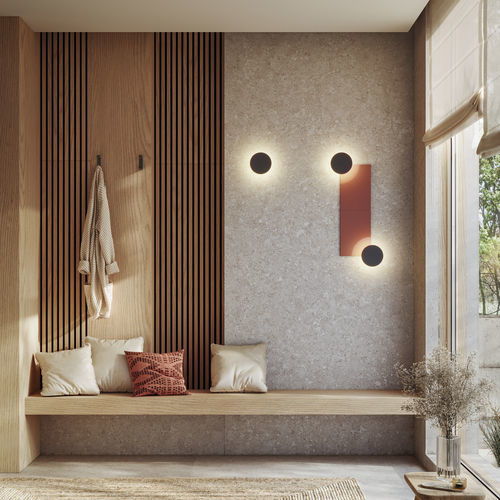 Moderne Wandleuchte - Arid Tiles - BOVER Barcelona - für den Innenraum / rechteckig / stationär