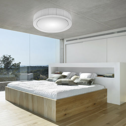 Moderne Deckenleuchte - URBAN PF/90  - BOVER Barcelona - rund / Eisen / Methacrylat