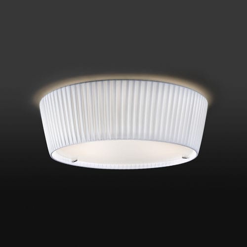 Moderne Deckenleuchte - PLAFONET 43 - BOVER Barcelona - rund / Baumwolle / Methacrylat