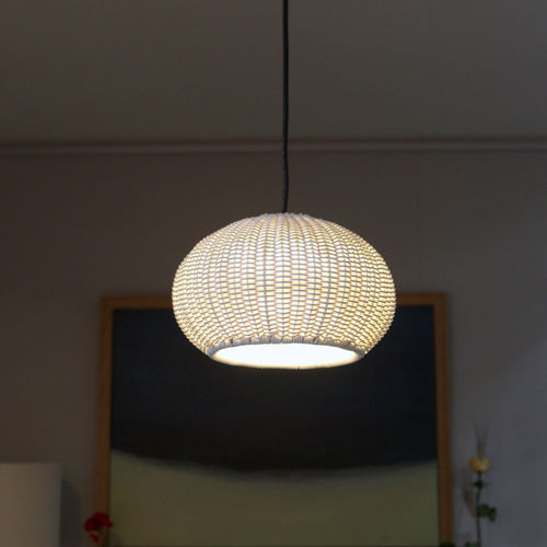 Hängelampe - GAROTA S/01 - BOVER Barcelona - Polyethylen / Synthetikfaser / modern