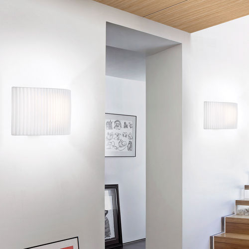 Moderne Wandleuchte - WALL STREET 45 - BOVER Barcelona - für den Innenraum / Baumwolle / Polyester