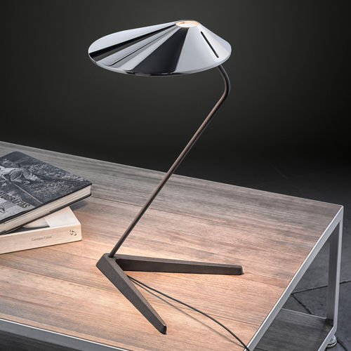 Tischlampe - NÓN LÁ T - BOVER Barcelona - Aluminium / Gusseisen / Polycarbonat