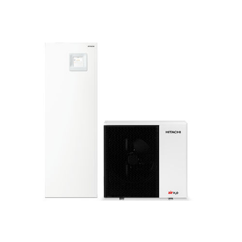 Luft/Luft-Wärmepumpe - AIRH2O 600 S COMBI - HITACHI - Wohnbereich / für Außenbereich / Split