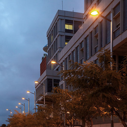Straßenlaterne - BASIC L HOR - Salvi Lighting - modern / Aluminium / Edelstahl