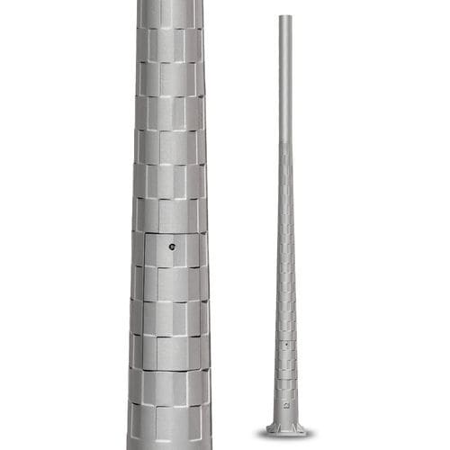 Lichtmast - ATLAS - Salvi Lighting - galvanisiertem Stahl / Aluminium / Aluminiumguss