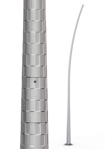 Lichtmast - ATLAS C - Salvi Lighting - galvanisiertem Stahl / Aluminiumguss