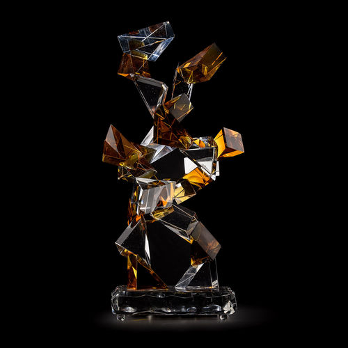 Muranoglas-Skulptur - 6088/1/COL - Arte di Murano - handgefertigt / Made in Italy / maßgefertigt