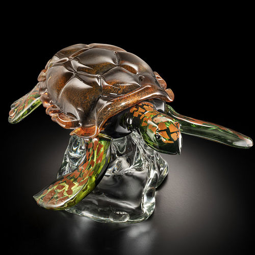 Muranoglas-Skulptur - 6018/1/ARC - Arte di Murano - geblasenes Glas / Made in Italy / maßgefertigt