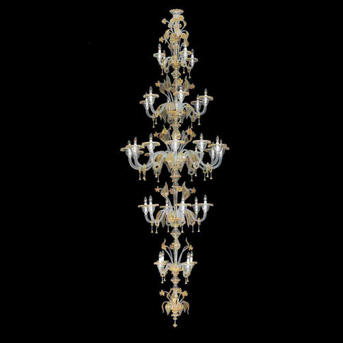 Klassischer Kronleuchter - 7691/32 - Arte di Murano - geblasenes Glas / Muranoglas / für Gewerbegebrauch