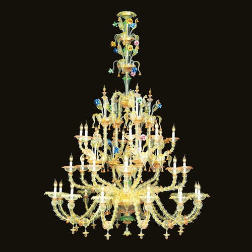 Klassischer Kronleuchter - 6003 - Arte di Murano - geblasenes Glas / Muranoglas / für Gewerbegebrauch