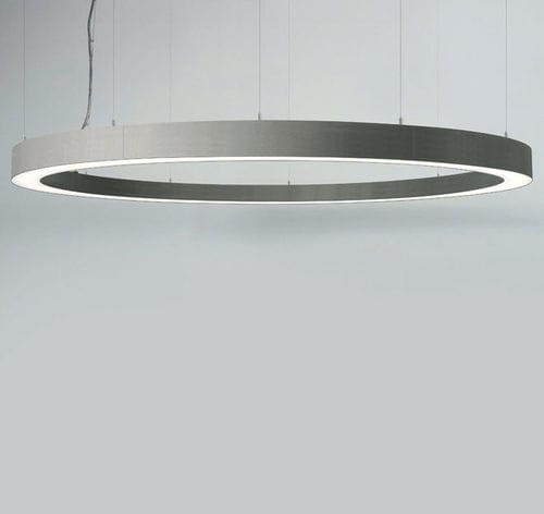 Hängeleuchte - HULAHOOP - planlicht - LED / rund / IP20