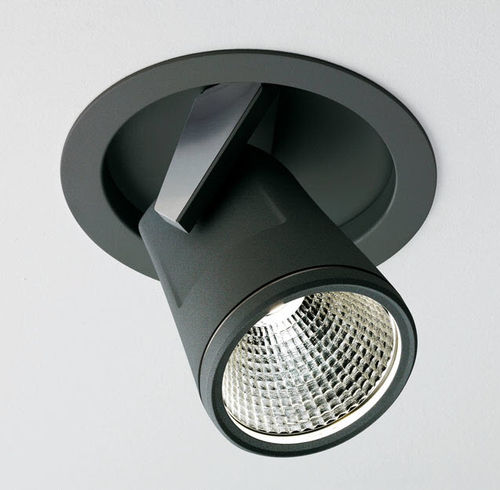 Strahler für Deckeneinbau - COMET 1 - planlicht - LED / rund / IP20