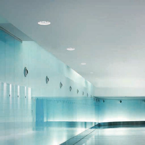 Strahler für Deckeneinbau - 158 FL - planlicht - HID / Halogen / LED
