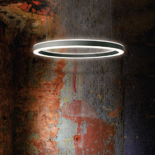 Hängeleuchte - HALO - planlicht - LED / rund / IP40