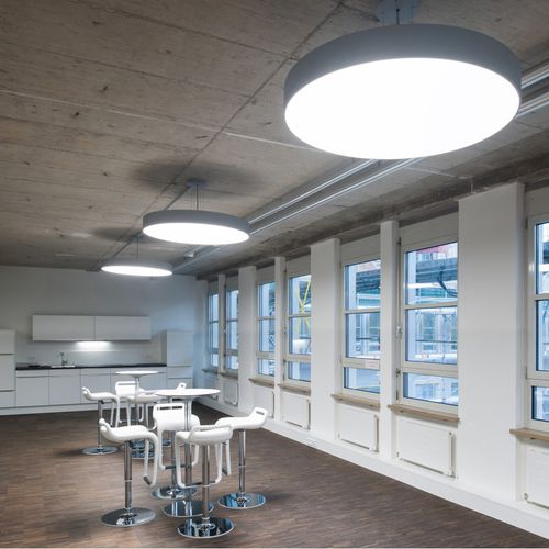 Hängeleuchte - BADO - MOLTO LUCE - Aluminium / modern / weiß