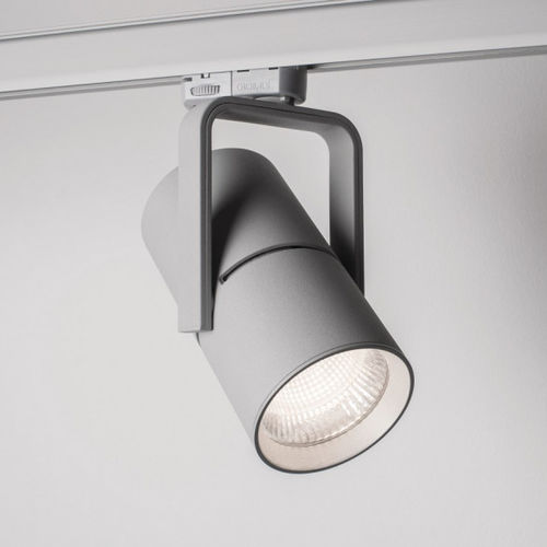LED-Schienenleuchte - 2 GO  - MOLTO LUCE - rund / Aluminiumguss / für Gewerbegebrauch