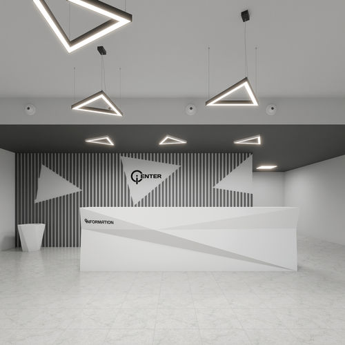 Hängeleuchte - MINI - PXF LIGHTING - Aufbau / LED / dreieckig