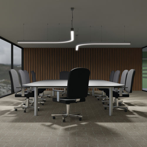 Hängelampe - SIGMA II - PXF LIGHTING - Aluminium / modern / mit Kabel