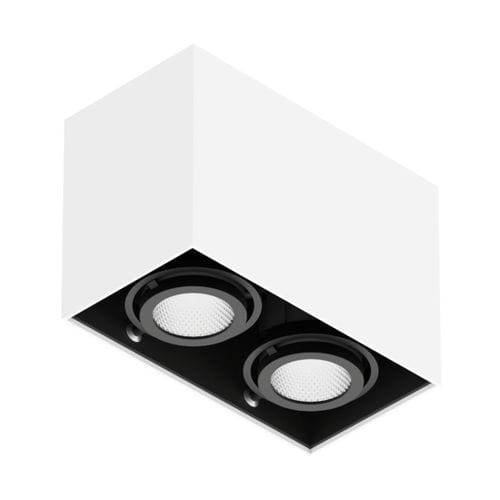 Strahler für Aufbau - KARDO MINI NT - PXF LIGHTING - LED / rechteckig / IP20