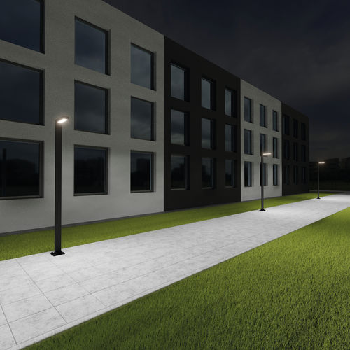 Straßenlaterne - GREENLIGHT MAX - PXF LIGHTING - modern / Aluminium / LED