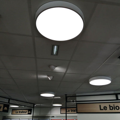 Leuchte für Aufbau - FINESTRA - PXF LIGHTING - LED / rund / IP20