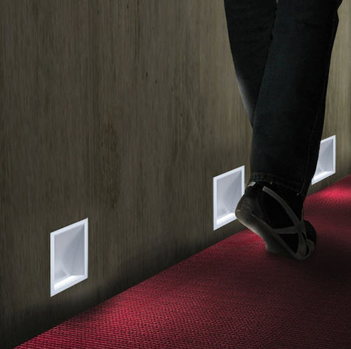 Moderne Wandleuchte - MURO - PXF LIGHTING - für den Innenraum / Aluminium / galvanisiertem Stahl