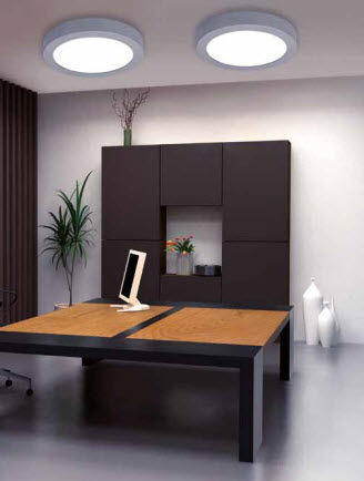 Aufbauleuchte - FINESTRA RING - PXF LIGHTING - für Deckeneinbau / LED / rund