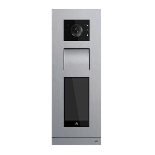 Graue Türstation - ABB Home and Building Automation - Wohnbereich / wandmontiert / für Außenbereich