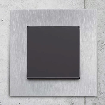 Wippschalter - carat® - ABB Home and Building Automation - Einbau / Thermoplast / Edelstahl