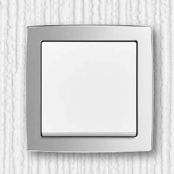 Wippschalter - solo® - ABB Home and Building Automation - Einbau / Thermoplast / Chrom