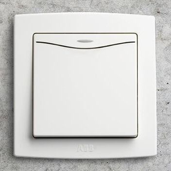 Wippschalter - Concept bs - ABB Home and Building Automation - Einbau / Polycarbonat / modern