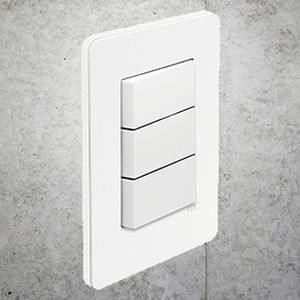 Druckschalter - Unno - ABB Home and Building Automation - Einbau / doppelt / 3-fach