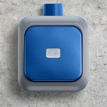 Druckschalter - Busch-Duro 2000® WDI - ABB Home and Building Automation - Einbau / modern / Industrie