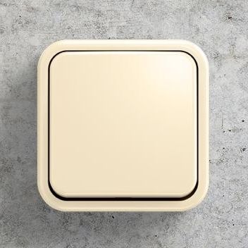 Druckschalter - Busch-Duro 2000® AP - ABB Home and Building Automation - Aufputz / modern / quadratisch