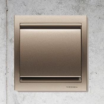 Druckschalter - Olas - ABB Home and Building Automation - Einbau / modern / quadratisch