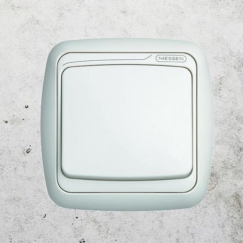 Druckschalter - Arco - ABB Home and Building Automation - Einbau / modern / quadratisch