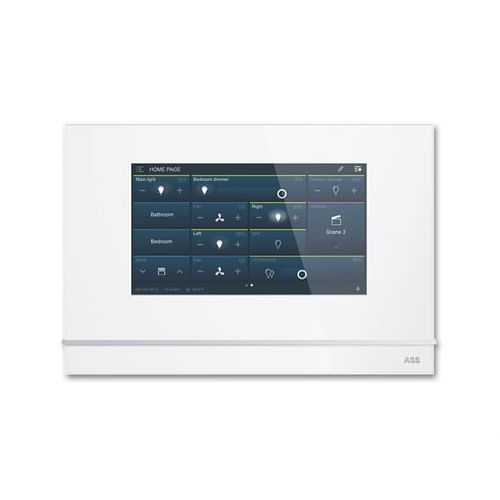 Touchscreen für Hausautomationssystem - 6136/07-811-500 - ABB Home and Building Automation - wandmontiert / KNX / für den Innenraum