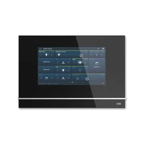 Touchscreen für Hausautomationssystem - 6136/07-825-500 - ABB Home and Building Automation - wandmontiert / KNX / für den Innenraum